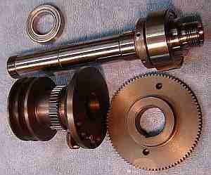 Rockwell Spindle in pieces