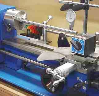 STEEL LATHE ALIGNMENT TEST BAR MANDREL-HELPS LINING-UP HEADSTOCK & TAILSTOCK 